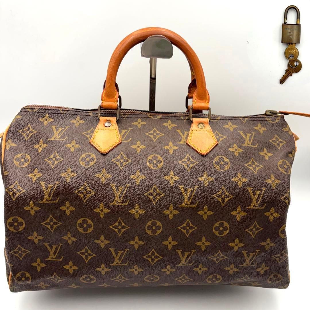 極美品　ルイヴィトン モノグラム スピーディ35 ボストン ハンドバッグ