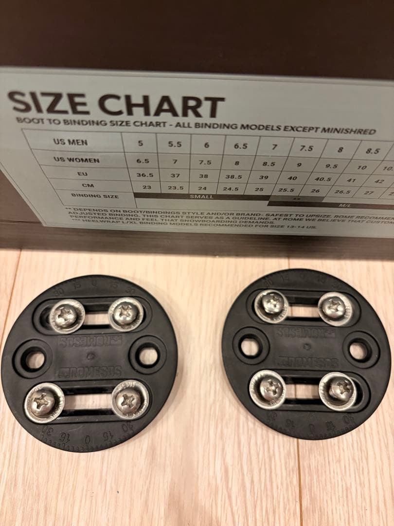 ROME Katana24-25モデル ビンディング M/Lサイズ