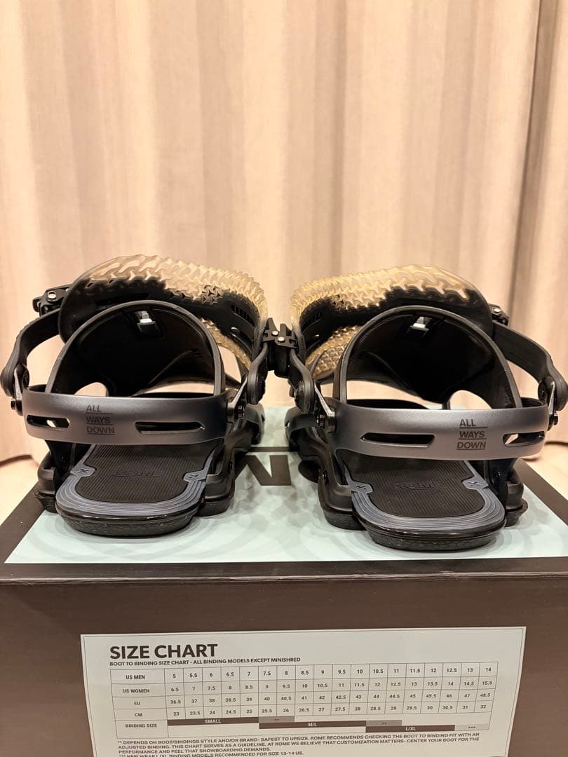 ROME Katana24-25モデル ビンディング M/Lサイズ