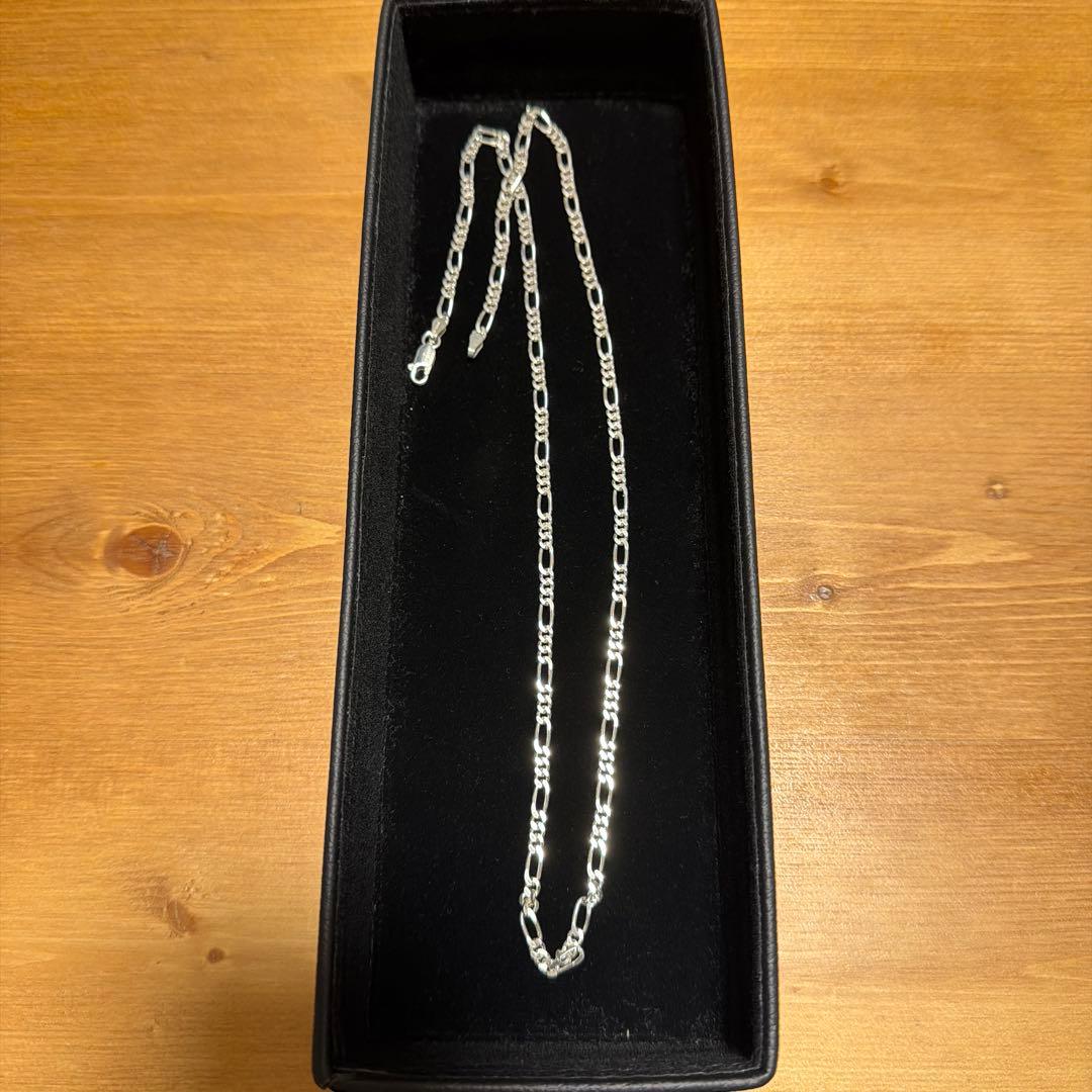 フィガロチェーン ネックレス シルバー925 60cm