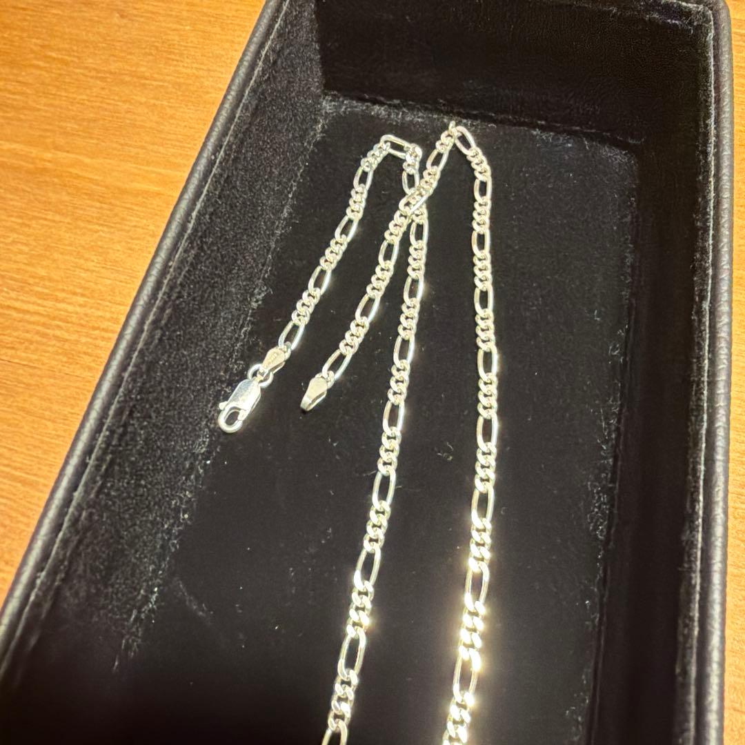 フィガロチェーン ネックレス シルバー925 60cm