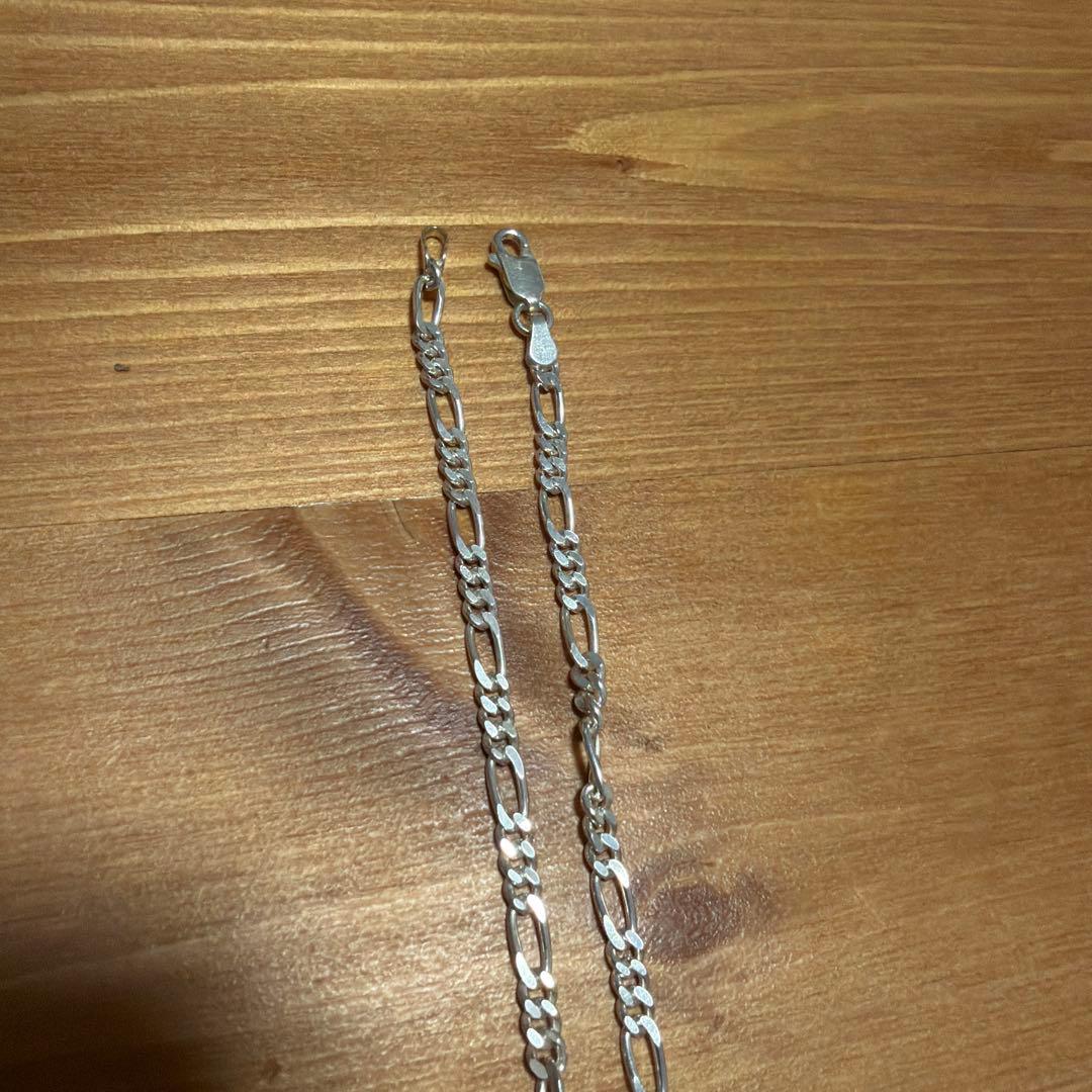 フィガロチェーン ネックレス シルバー925 60cm