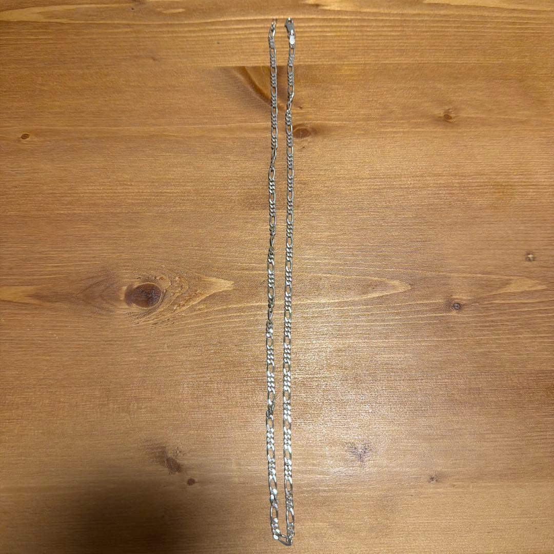 フィガロチェーン ネックレス シルバー925 60cm