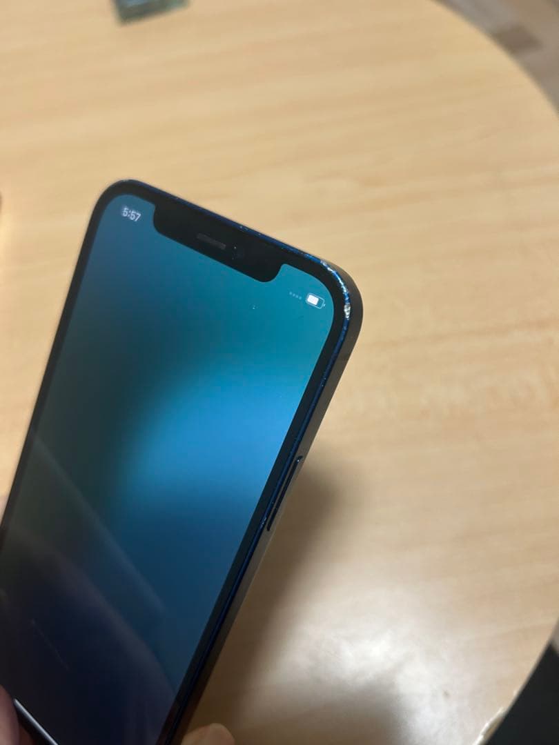 iPhone12 本体 SIMフリー 使用可能 ブルー