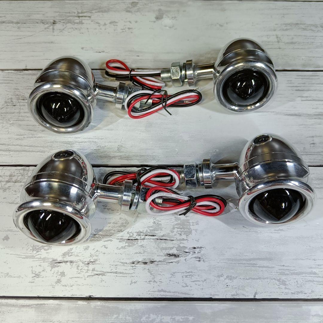 アルミ製ビンテージウインカー　ビンテージ　レトロ 管理番号031436