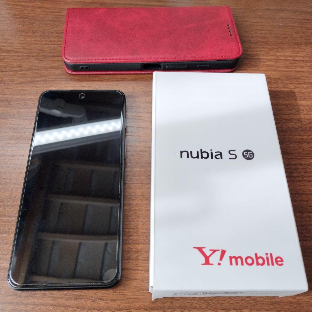 【美品】nubia s 5g ブラック Y! mobile