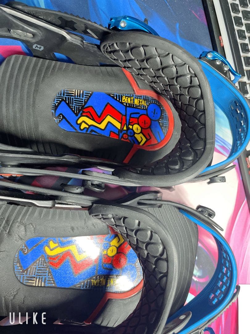 ベントメタル AXTION スノーボード ビンディング