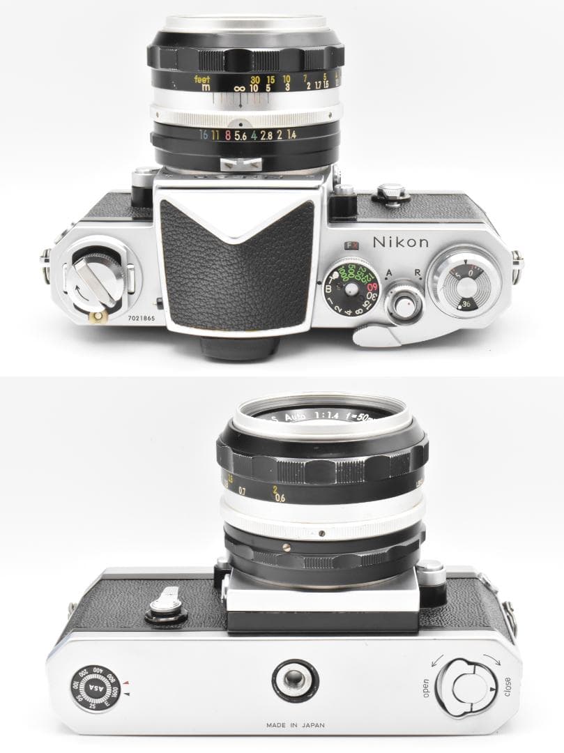 Nikon F アイレベル NIKKOR-S Auto 50mm F1.4