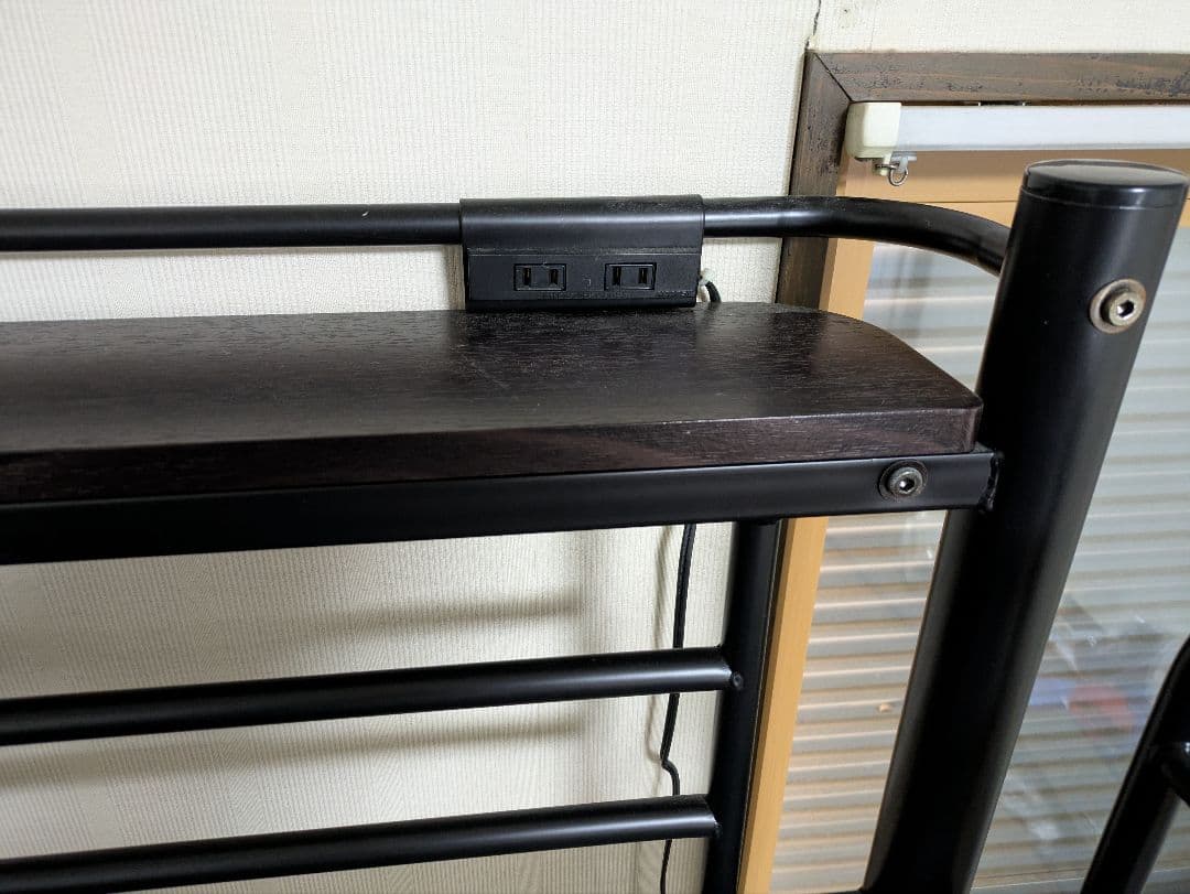 ★使用回数数回の美品★ロフトベッド 2口コンセント付き