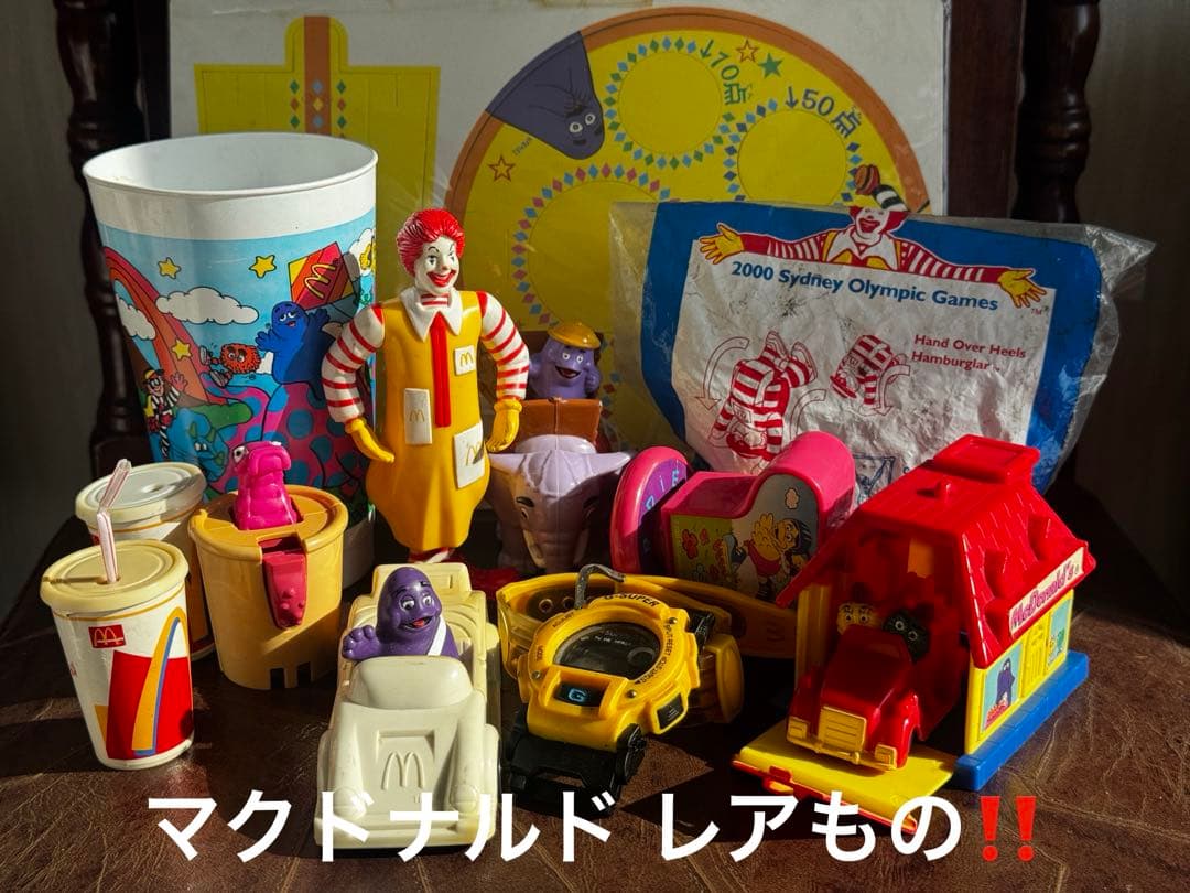⭕️限定値下げ中★マクドナルドハッピーセットトイレア色々★