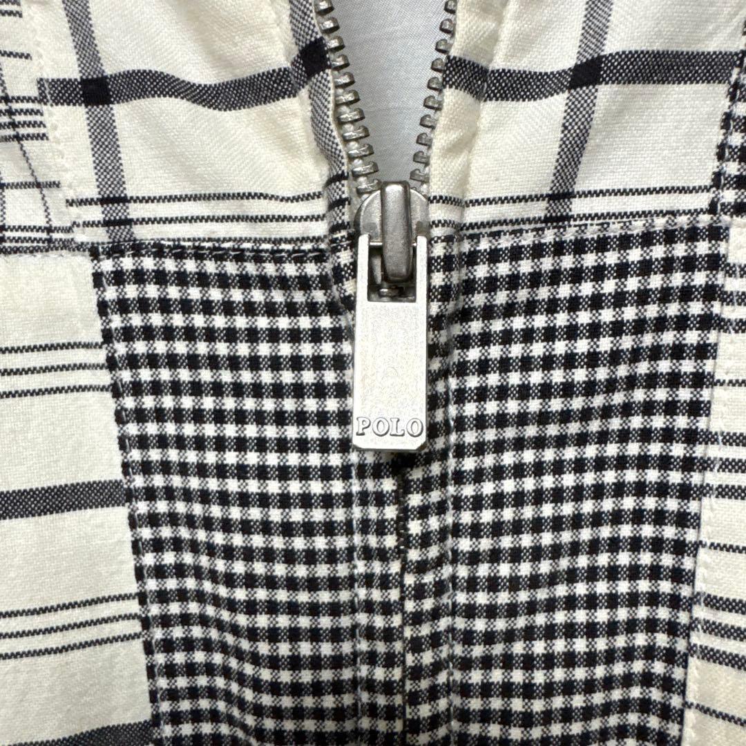 POLO ラルフローレン　パッチワークジャケット　希少品　90年代