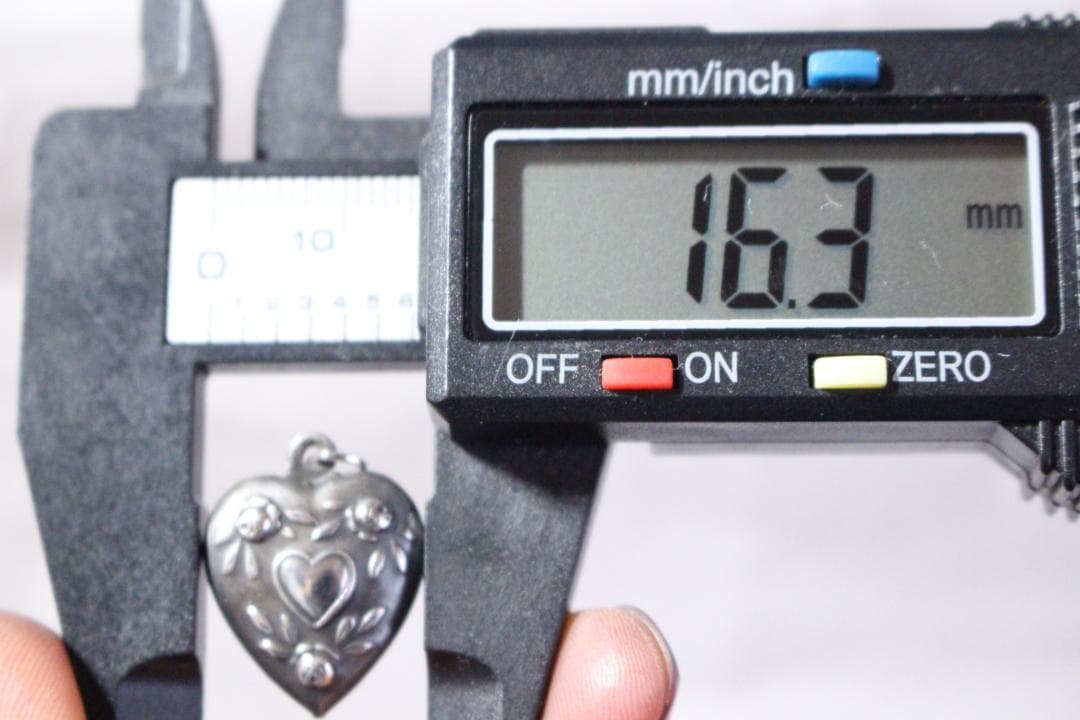 30s　スウィートハートジュエリー　WW2　ギフトに　ハート　バラ　ローズ　薔薇