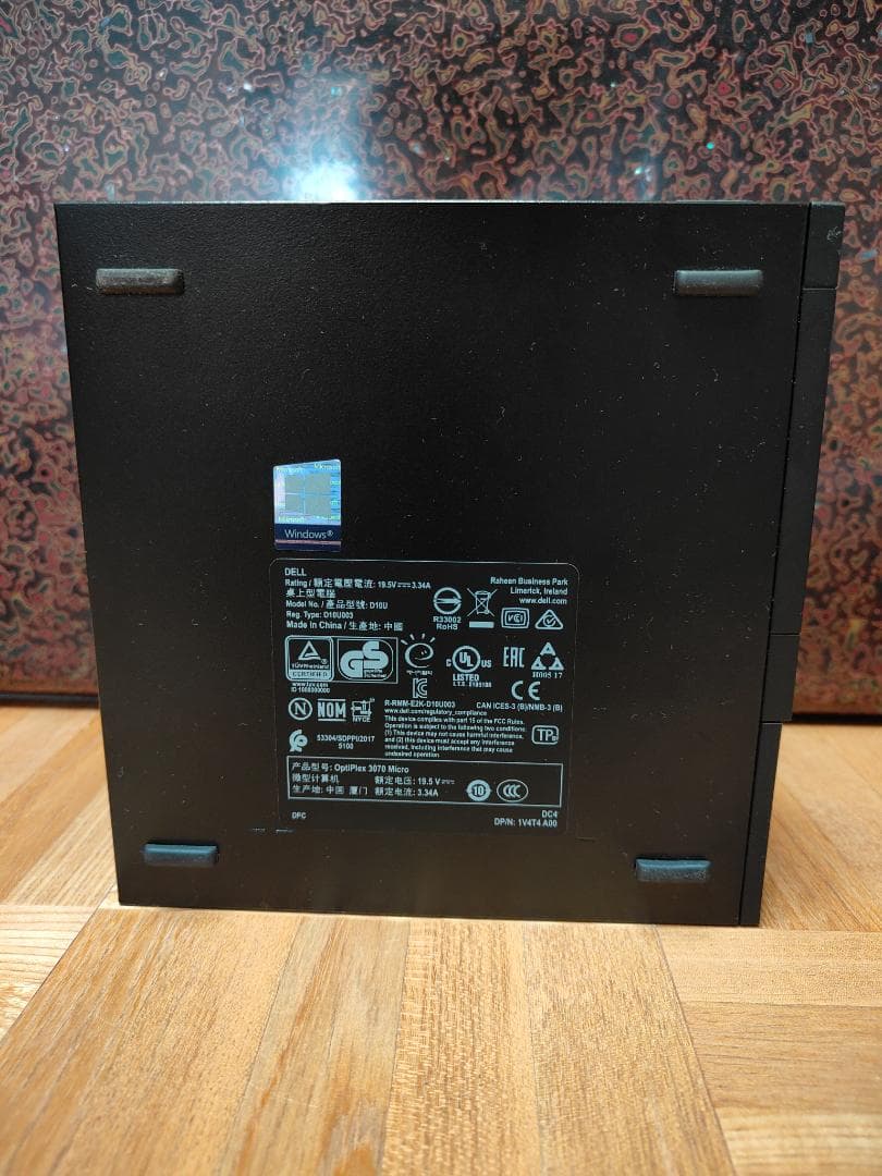 DELL OptiPlex 3070 Micro 8GB M.2 256GB ❶