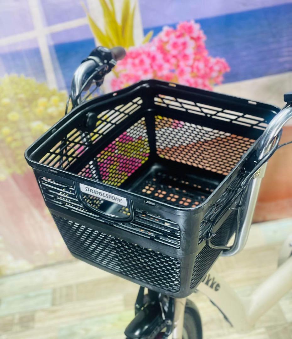 超人気！BIKKE ビッケ13AH！⭐️ブリヂストン子供乗せ電動自転車Y3072