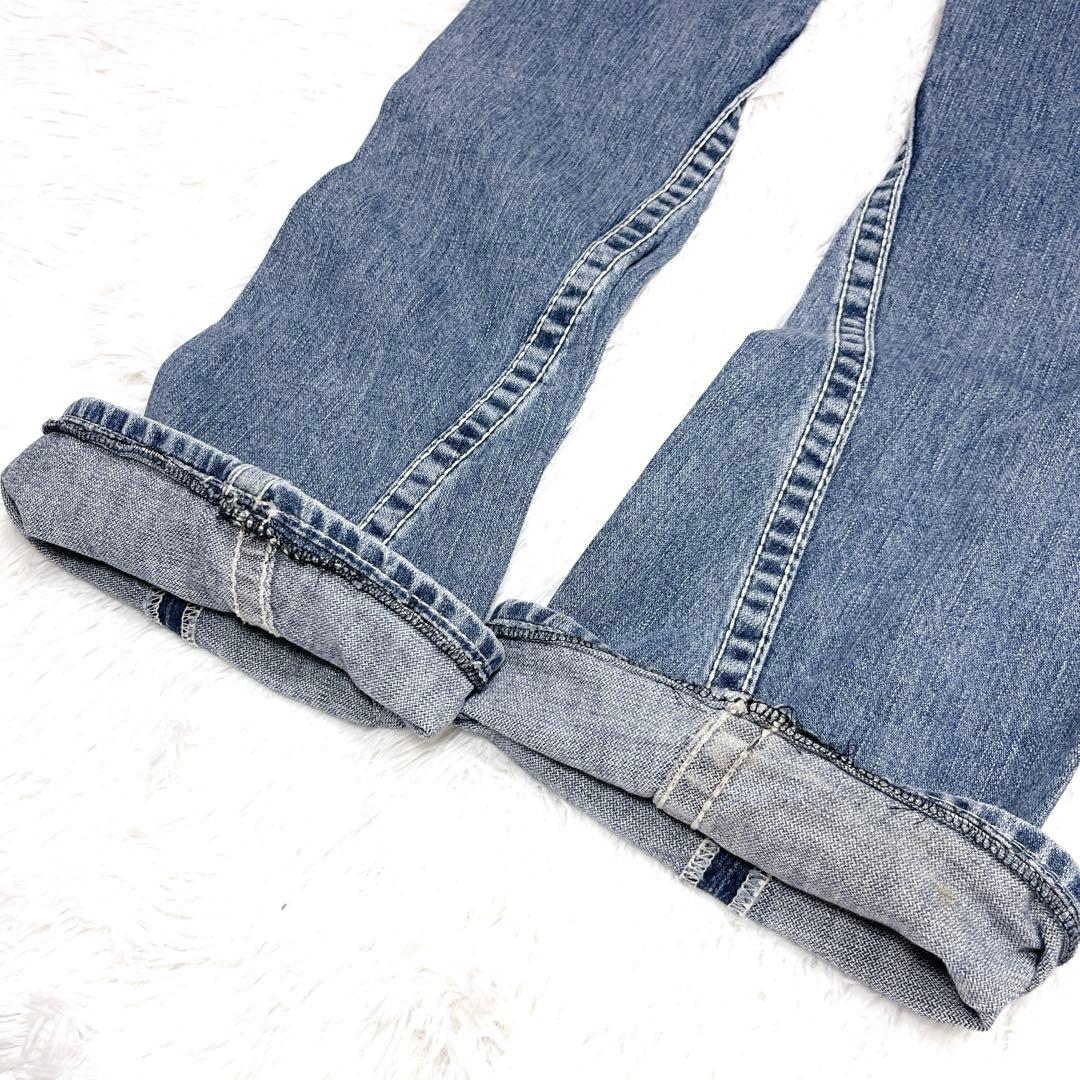 トゥルーレリジョン joey ブーツカット フレア デニム ブルー 26インチ