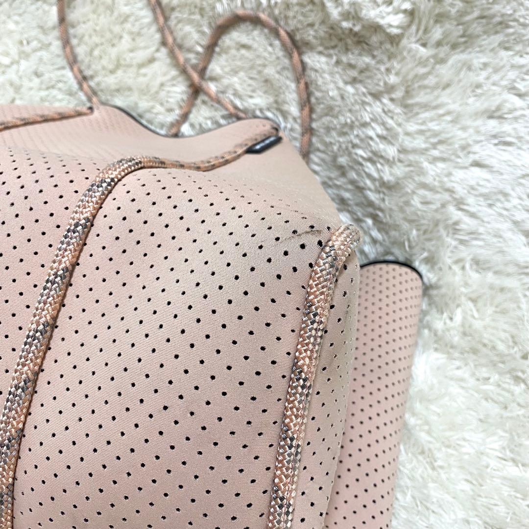 ステイトオブエスケープ トートバッグ 大容量 ポーチ　ブラッシュ ピンク　保存袋