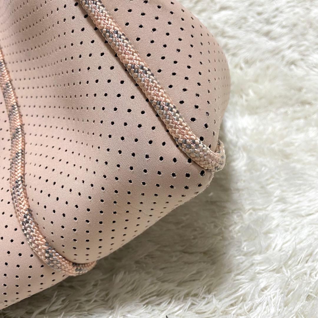 ステイトオブエスケープ トートバッグ 大容量 ポーチ　ブラッシュ ピンク　保存袋