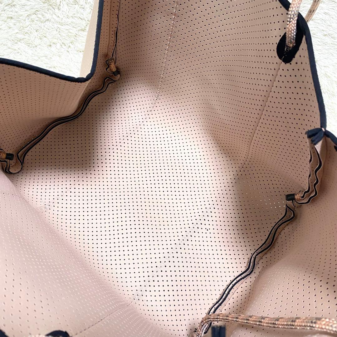 ステイトオブエスケープ トートバッグ 大容量 ポーチ　ブラッシュ ピンク　保存袋