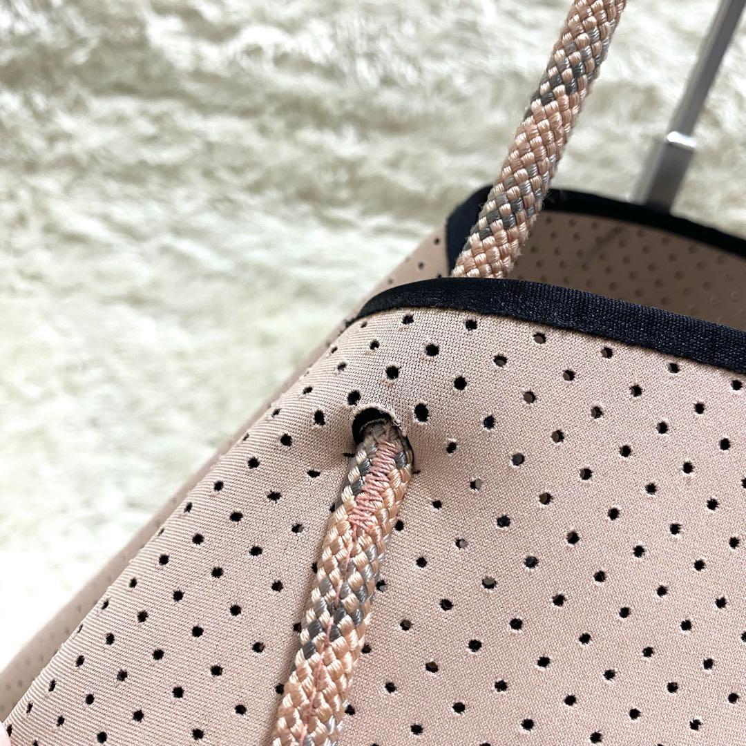 ステイトオブエスケープ トートバッグ 大容量 ポーチ　ブラッシュ ピンク　保存袋