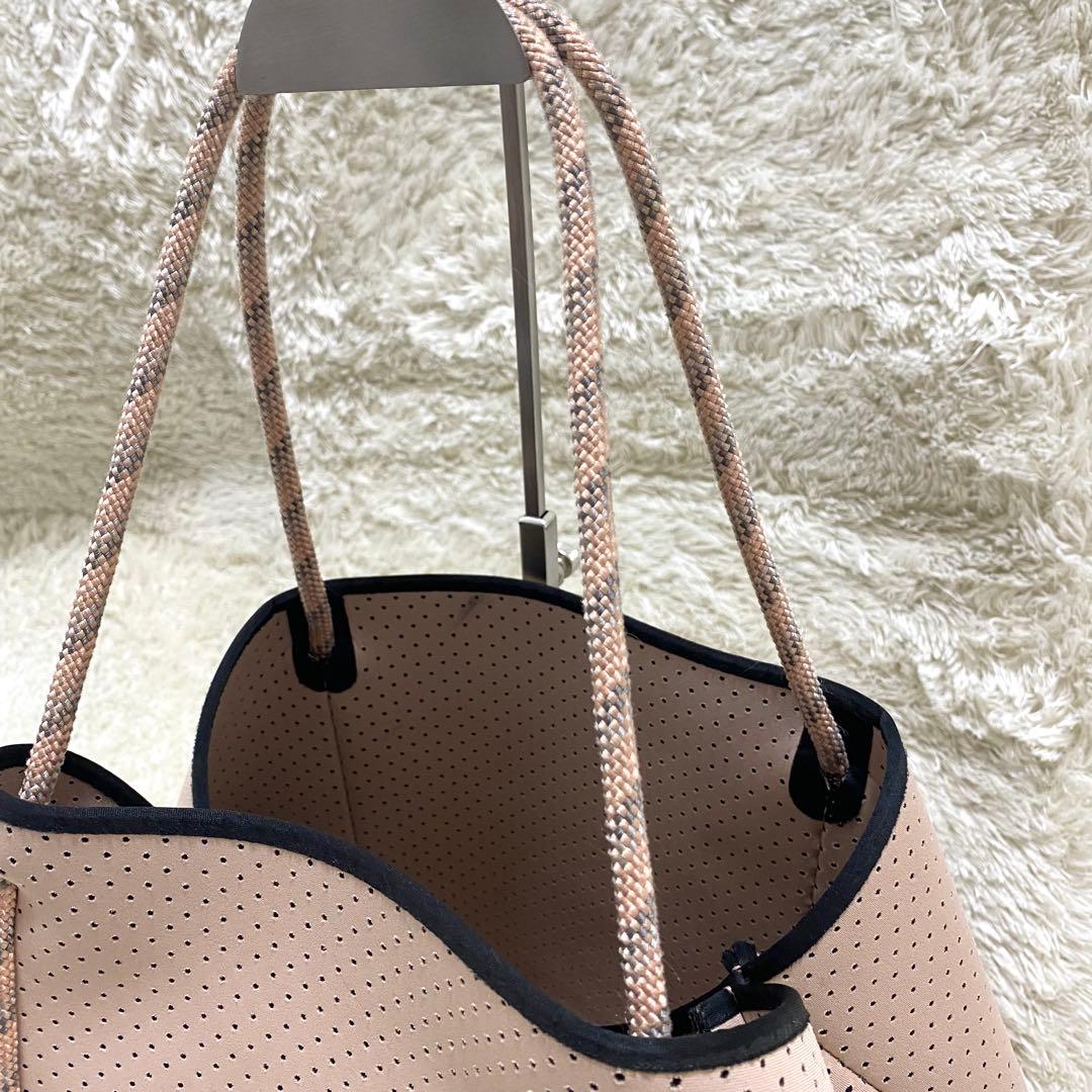 ステイトオブエスケープ トートバッグ 大容量 ポーチ　ブラッシュ ピンク　保存袋