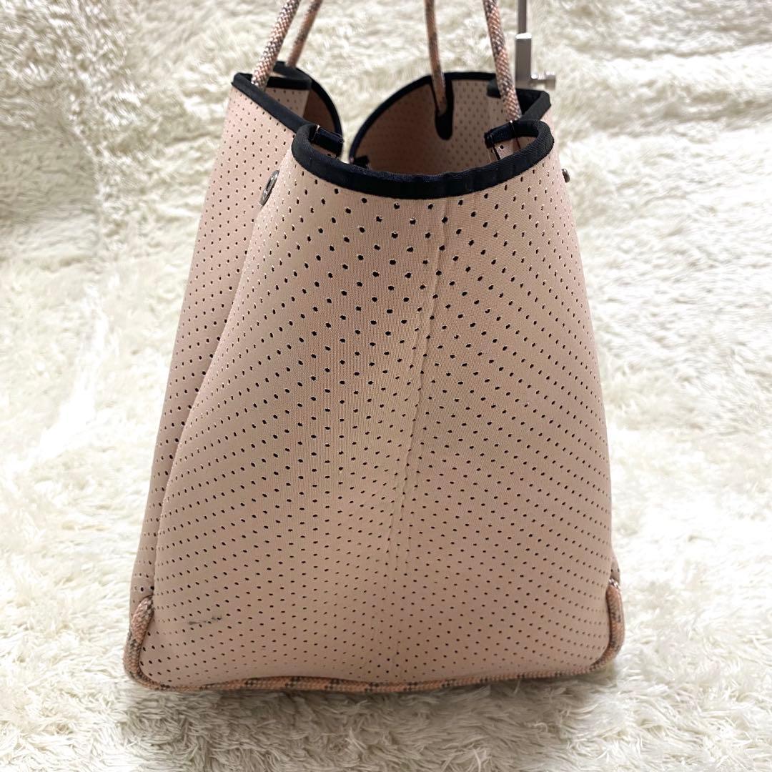 ステイトオブエスケープ トートバッグ 大容量 ポーチ　ブラッシュ ピンク　保存袋