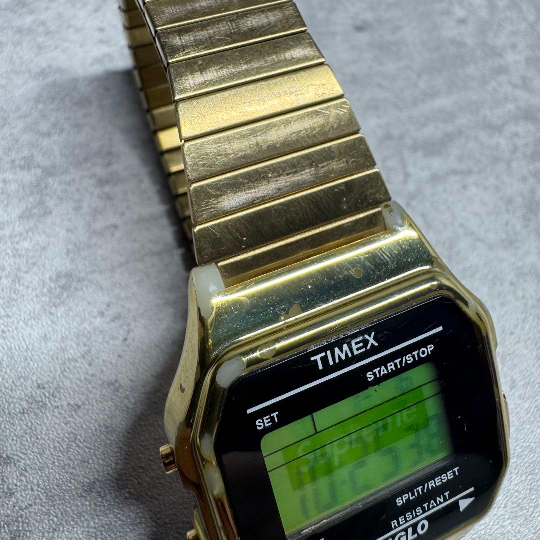 Supreme TIMEX 腕時計 Digital Watch マルジェラ 金