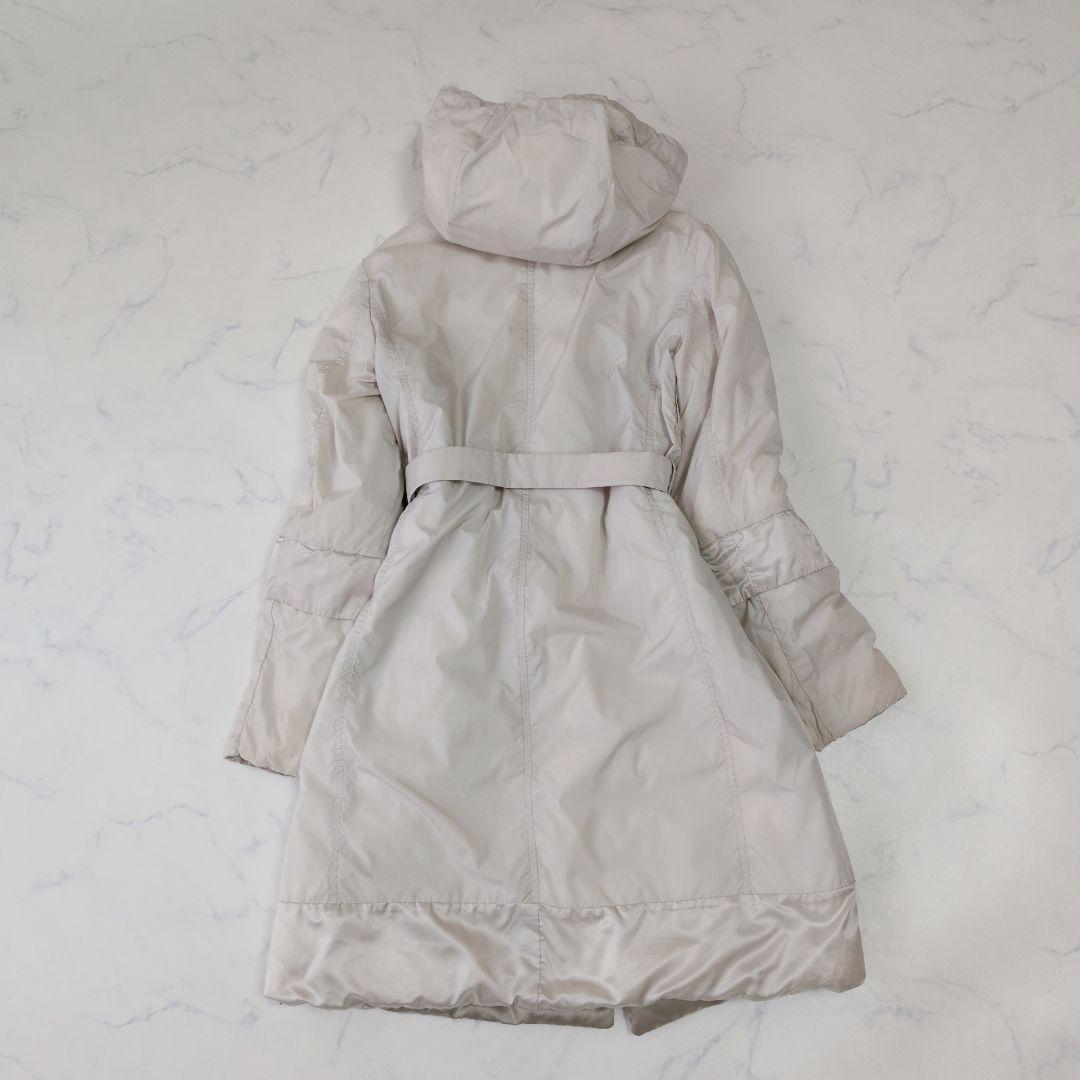 エスマックスマーラ ダウンコート ロング リバーシブル ベルト 36 4way