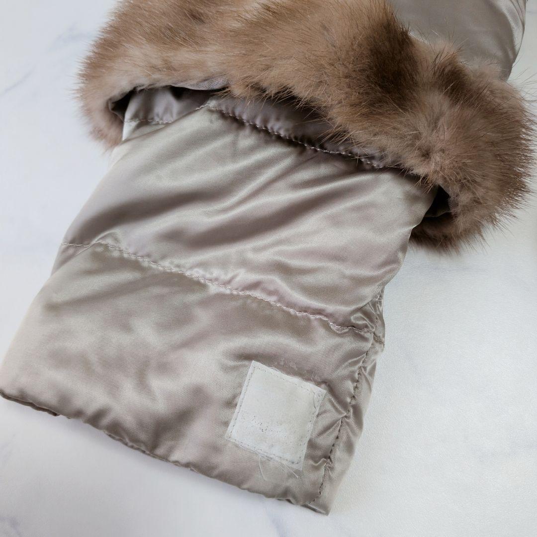 エスマックスマーラ ダウンコート ロング リバーシブル ベルト 36 4way