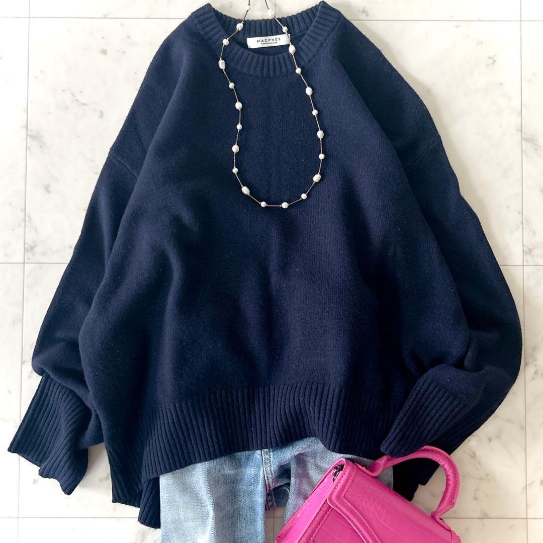 2点おまとめ マカフィー トゥモローランド ラムカシミヤ クルーネックプルオーバ