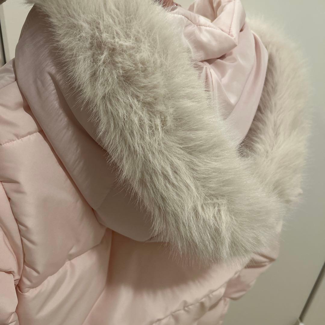 one after another NICE CLAUP ピンクダウンジャケット