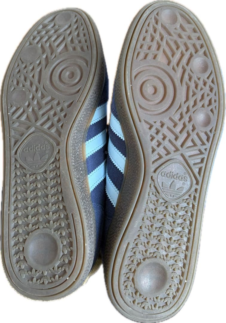 adidas ネイビー/ライトブルー スニーカー