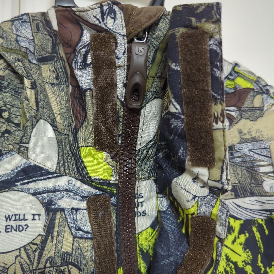 ファイナルセール　BURTON コミック柄 スノーボードジャケット・パンツセット