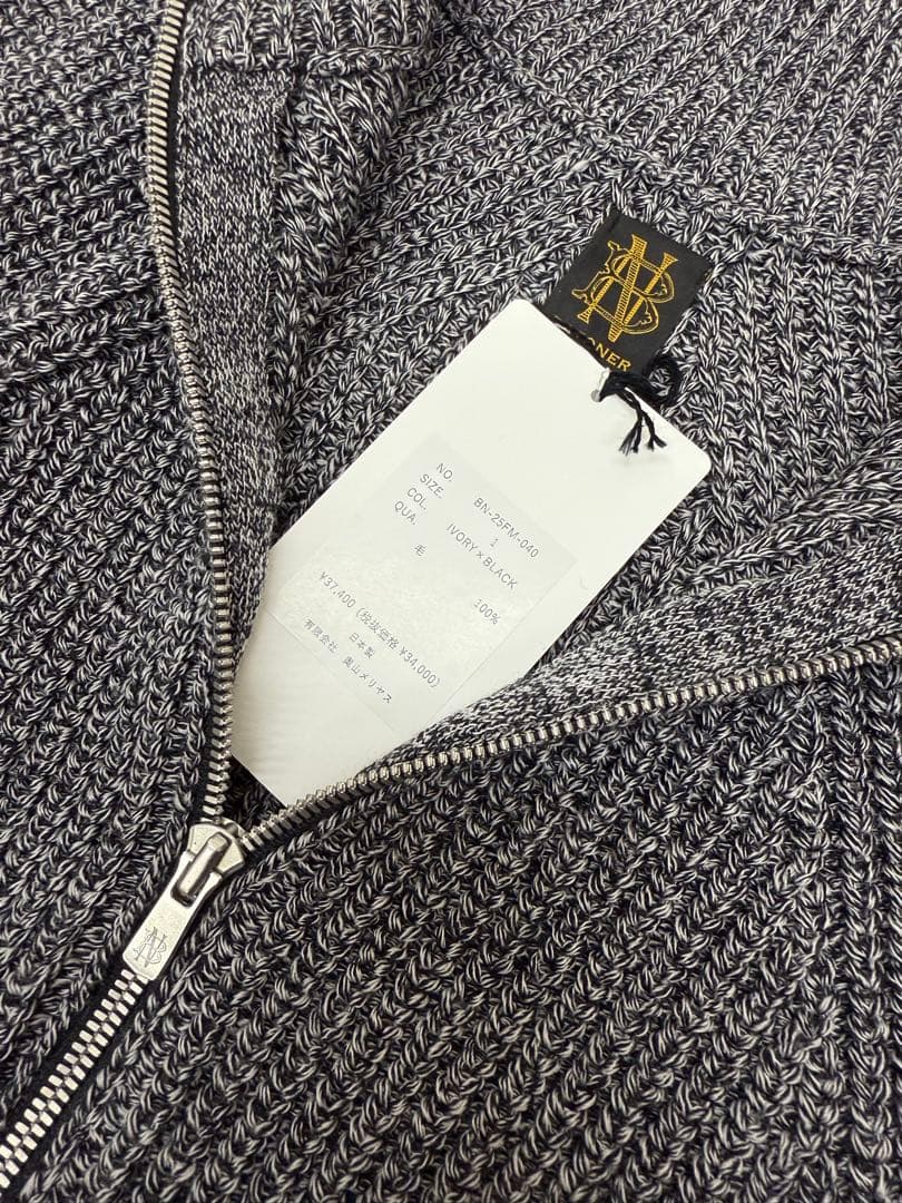 未使用品バトナー　BATONER　 シグネチャードライバーズニット