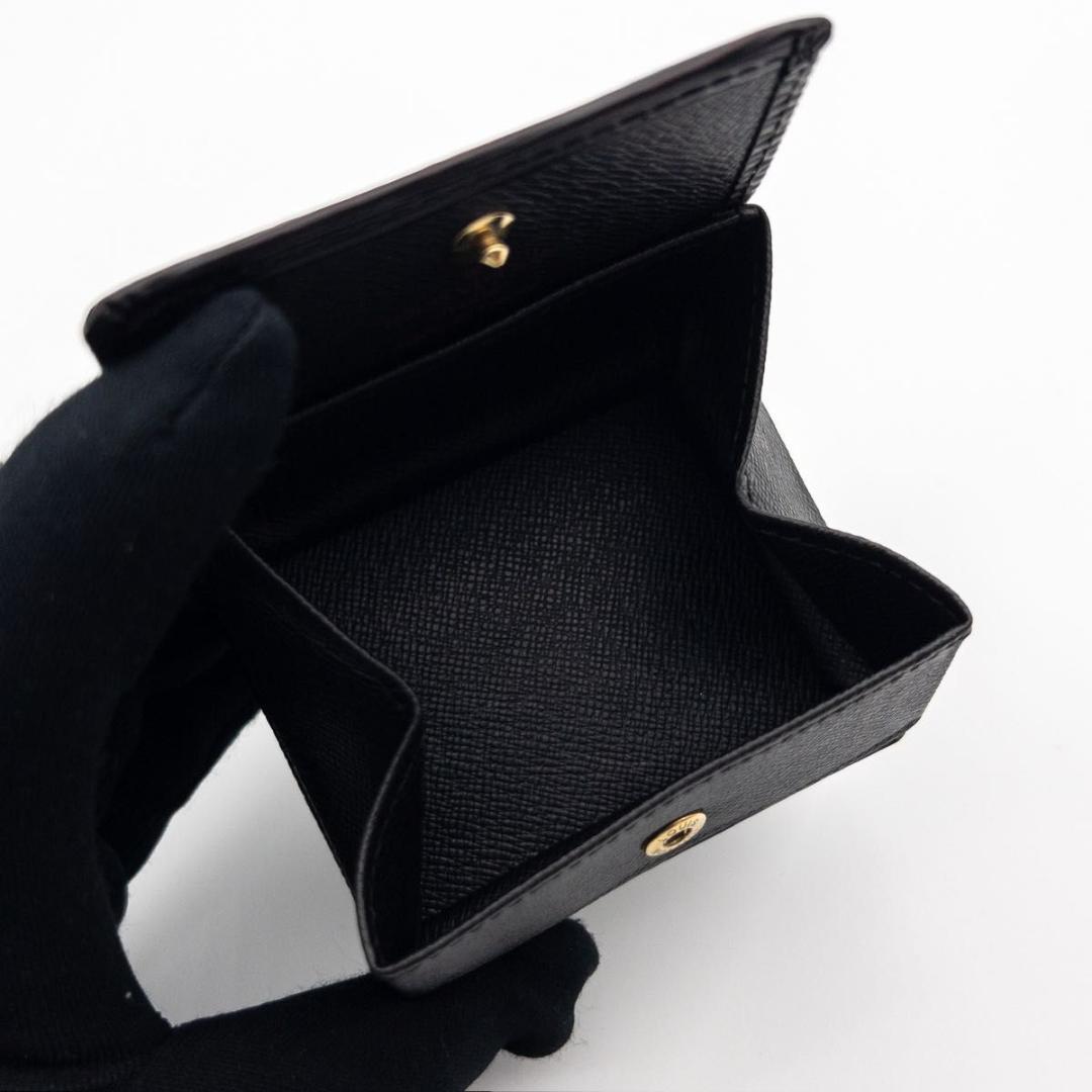 【極美品】ルイヴィトン　ポルトモネボワット　エピ　ケース　小銭入れ　黒