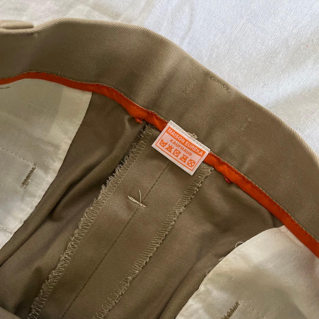 MAISON EUREKA VINTAGE REWORK CHINOS チノパン