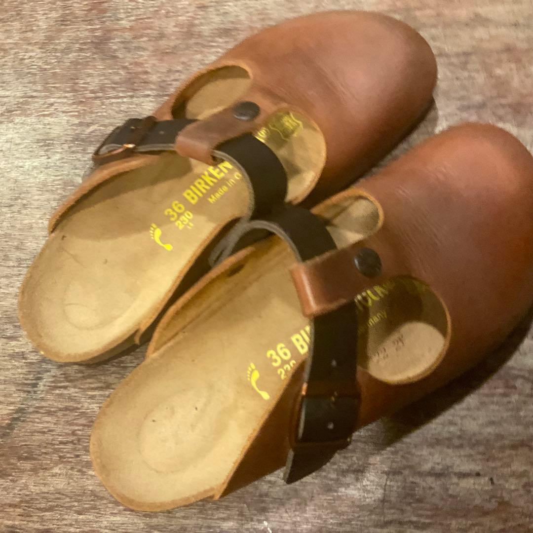 レア！ビルケンシュトック ベルン Bern 本革 レディース 36 ナロー