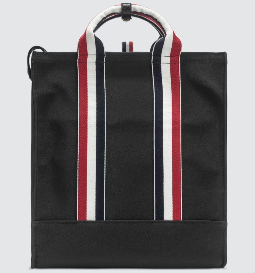Thom Browne トムブラウン ナイロン トートバッグ ブラック