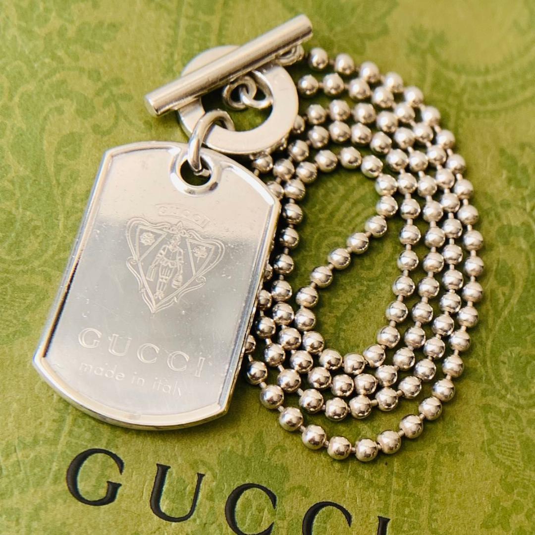 希少 クレスト ナイト トルグ ネックレス グッチ　騎士 ナイト 925