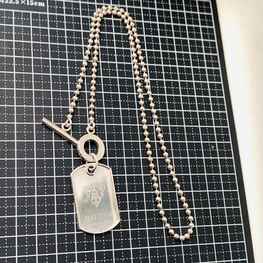 希少 クレスト ナイト トルグ ネックレス グッチ　騎士 ナイト 925