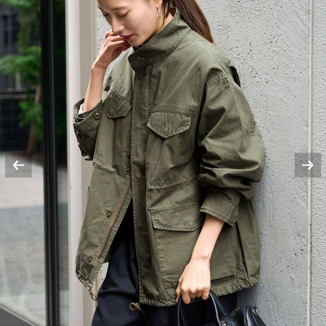 framework フレームワーク リップストップミリタリーブルゾン