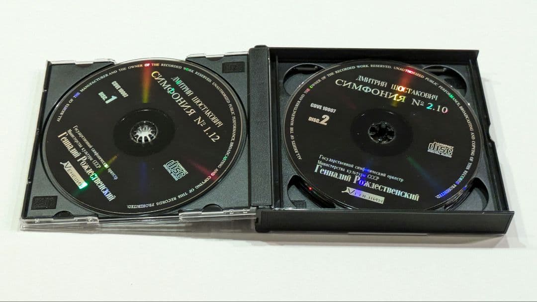 ロジェストヴェンスキー：ショスタコーヴィチ 交響曲全集