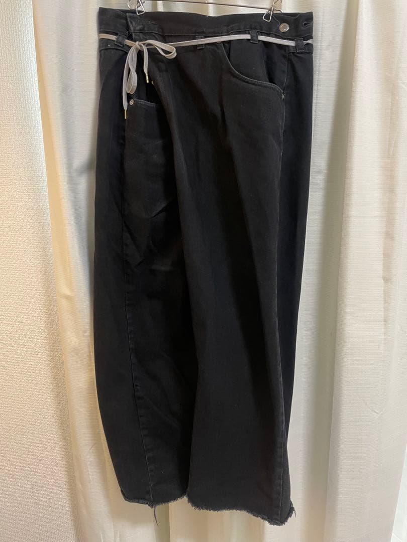 MAISON EUREKA / メゾンエウレカ リメイク ブラックデニム M