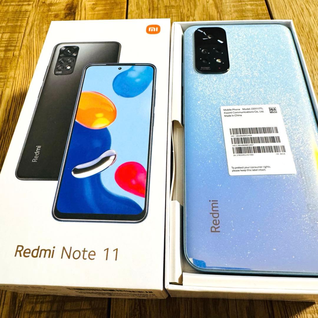 Xiaomi Redmi Note 11 スターブルー 64GB SIMフリー