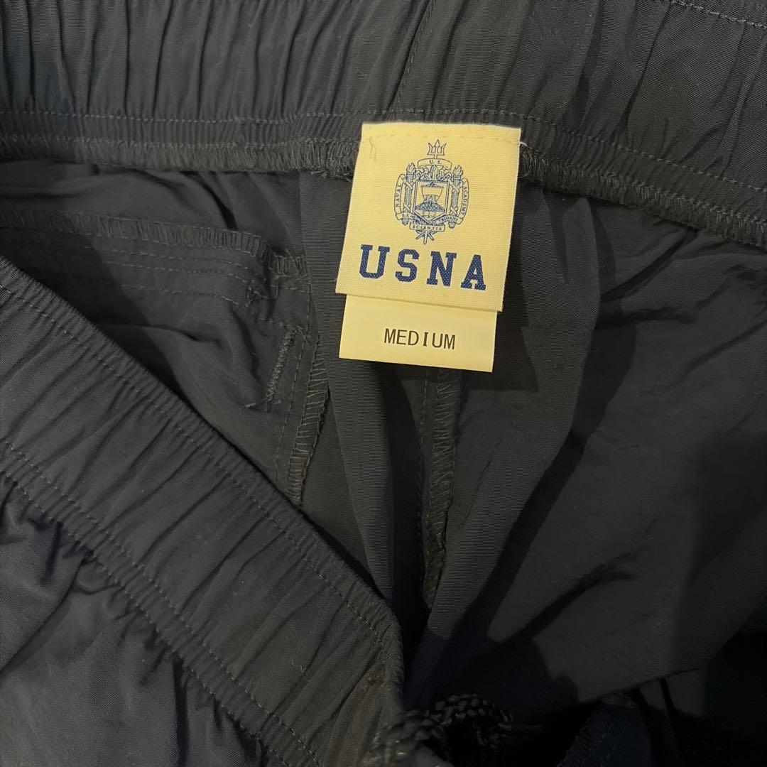 新品 USNA（アメリカ海軍兵学校）トレーニングパンツ ジャケット NAVY