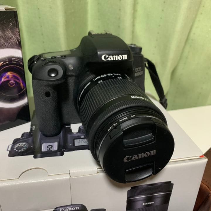 WIFI転送可能 Canon EOS 8000D一眼レフ レンズキット