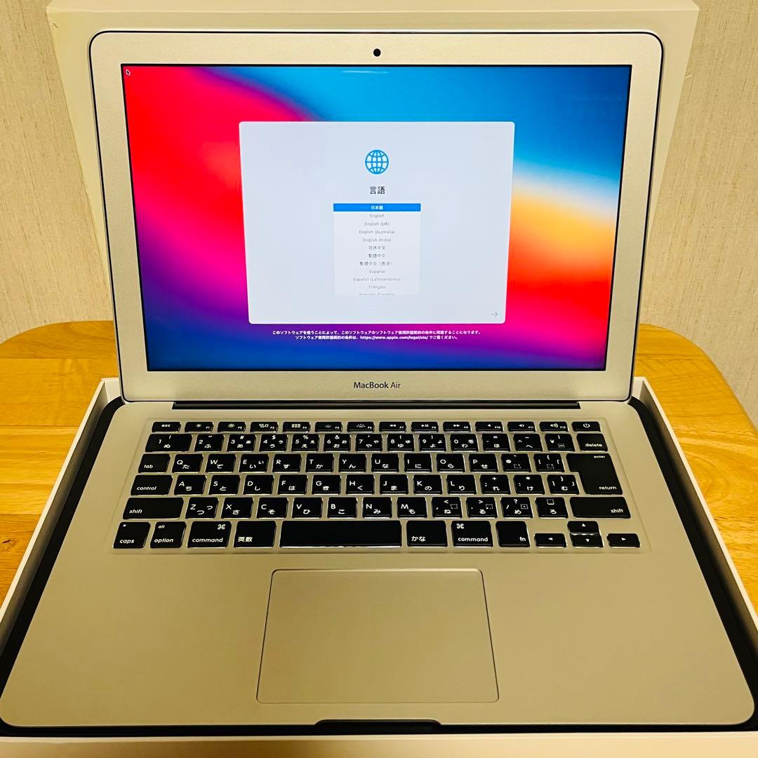 moe.さま専用 MacBookAir13インチA1466 初期化済み　箱あり