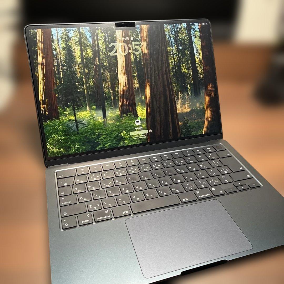 MacBook Air M2 2022 16GB 256GB 最大容量97%