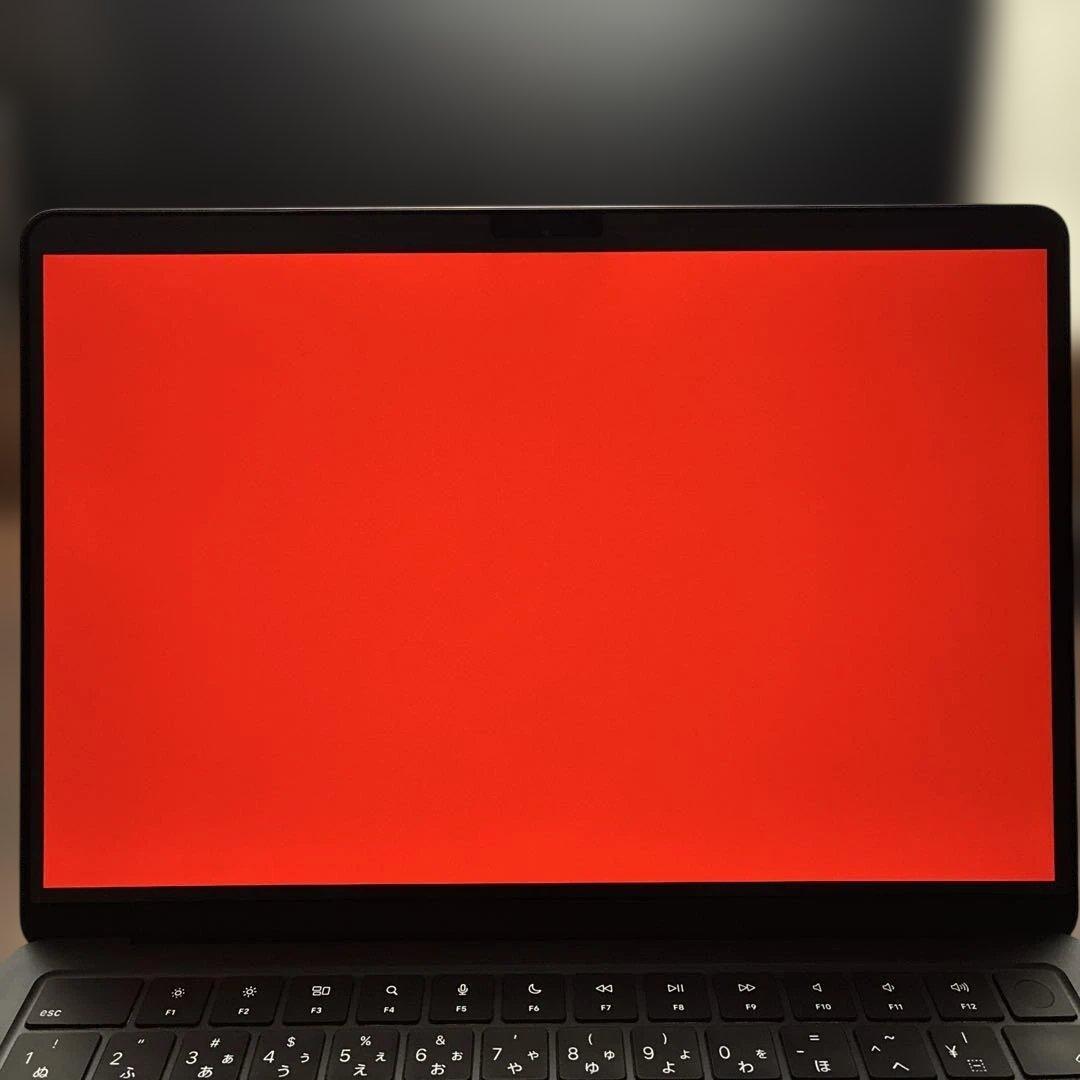 MacBook Air M2 2022 16GB 256GB 最大容量97%