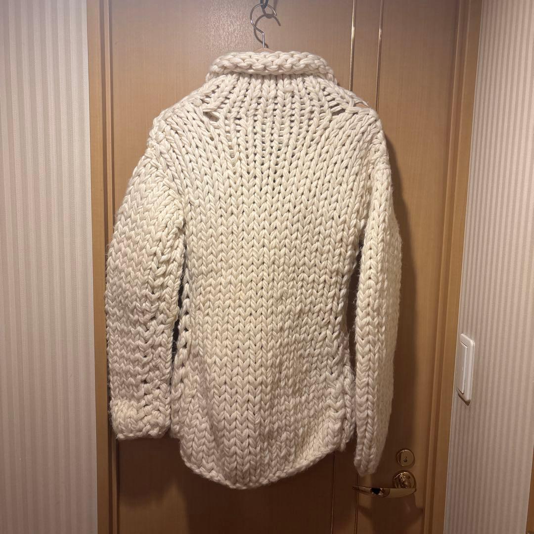 D&G アイボリー ニット　ジャケット　40 ドルチェ&ガッバーナ