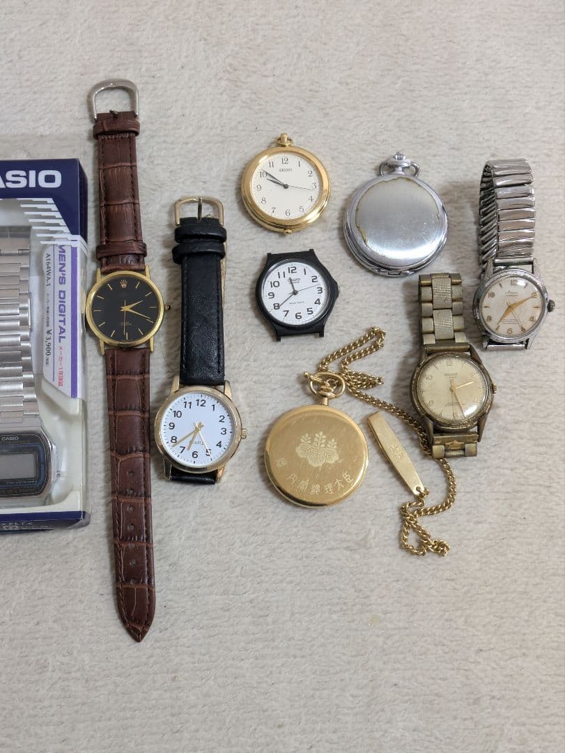 腕時計　懐中時計　合計9点